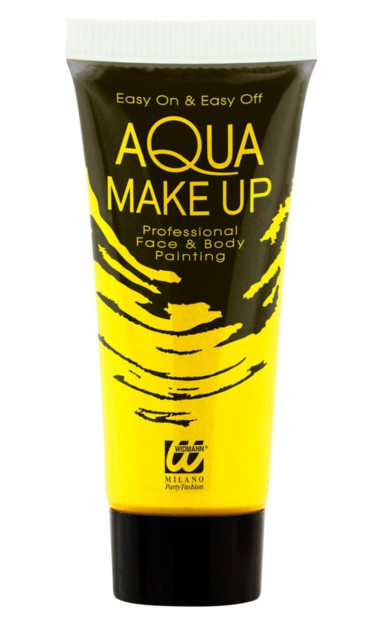 Maquiagem amarelo néon