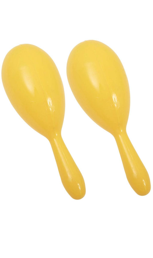 Maracas Rítmicas Amarelas