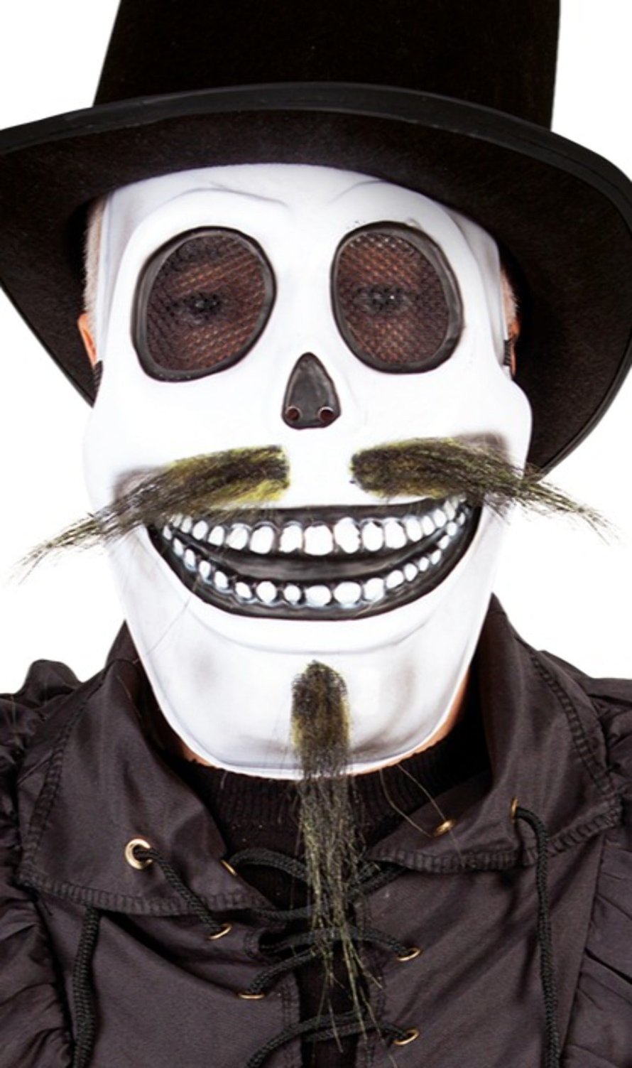 Máscara de Catrín com Bigode