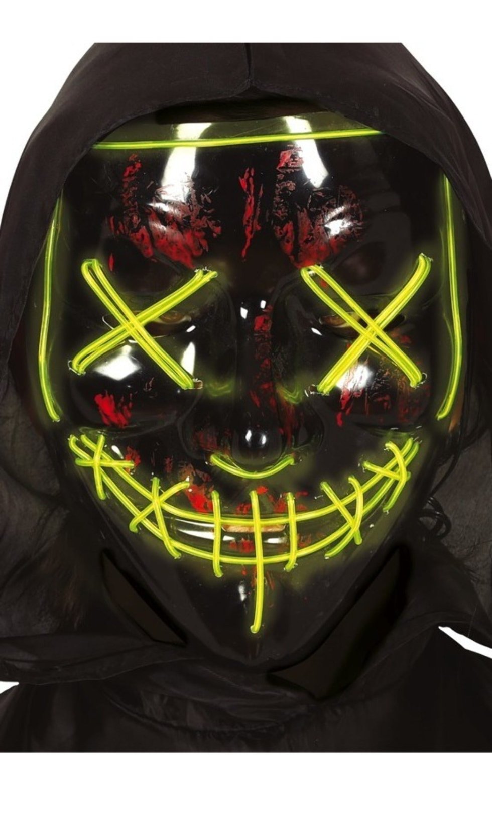 Máscara da Purga Luminosa Verde