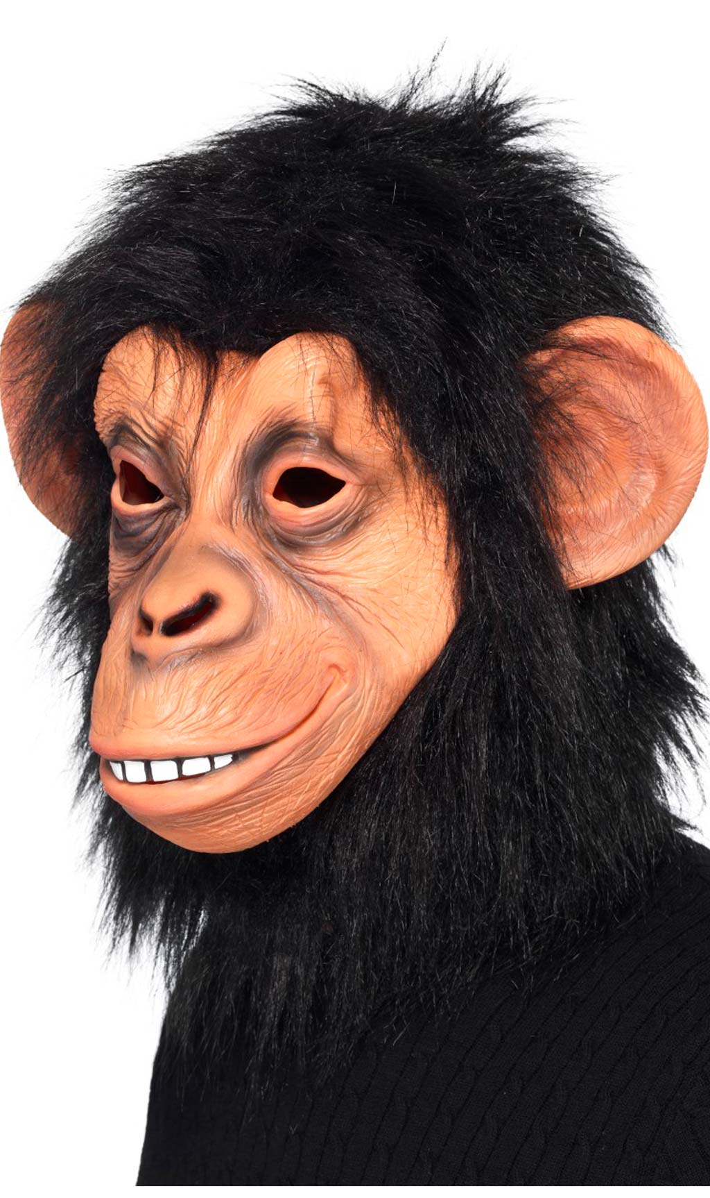 Máscara de Chipanzé com Sorriso em latex