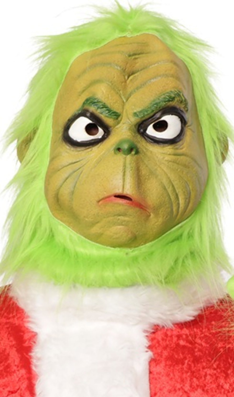 Máscara Duende Grinch de Látex