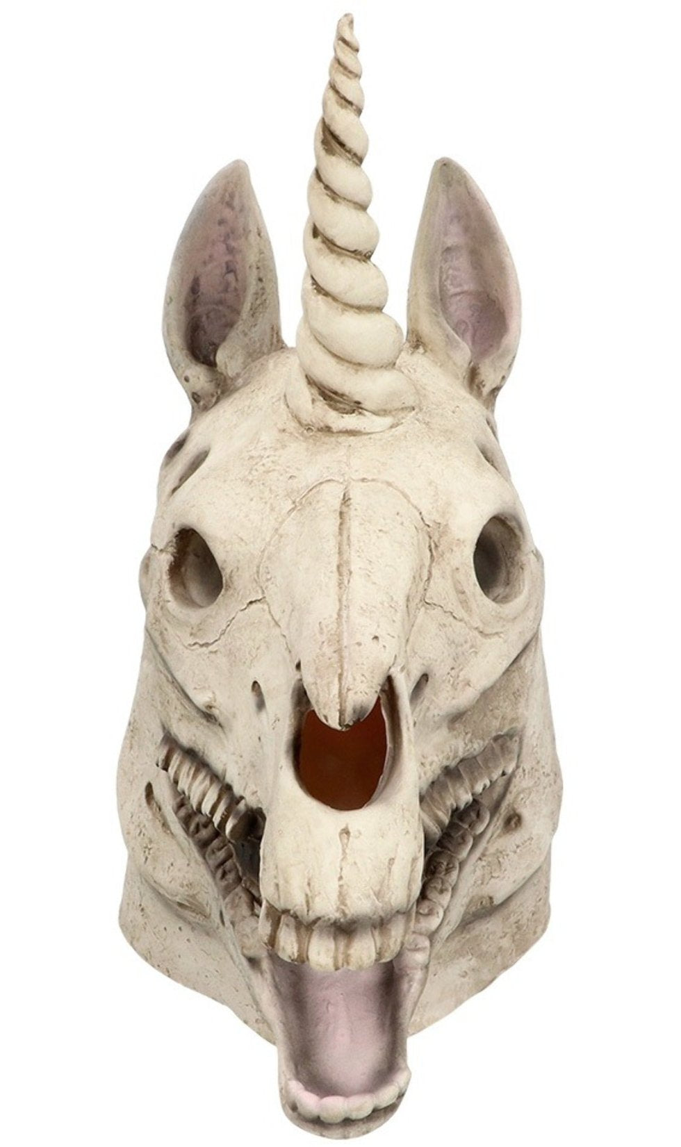 Máscara de Esqueleto de Unicórnio de Látex