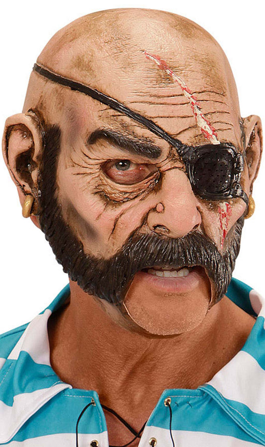 Máscara de latex Pirata