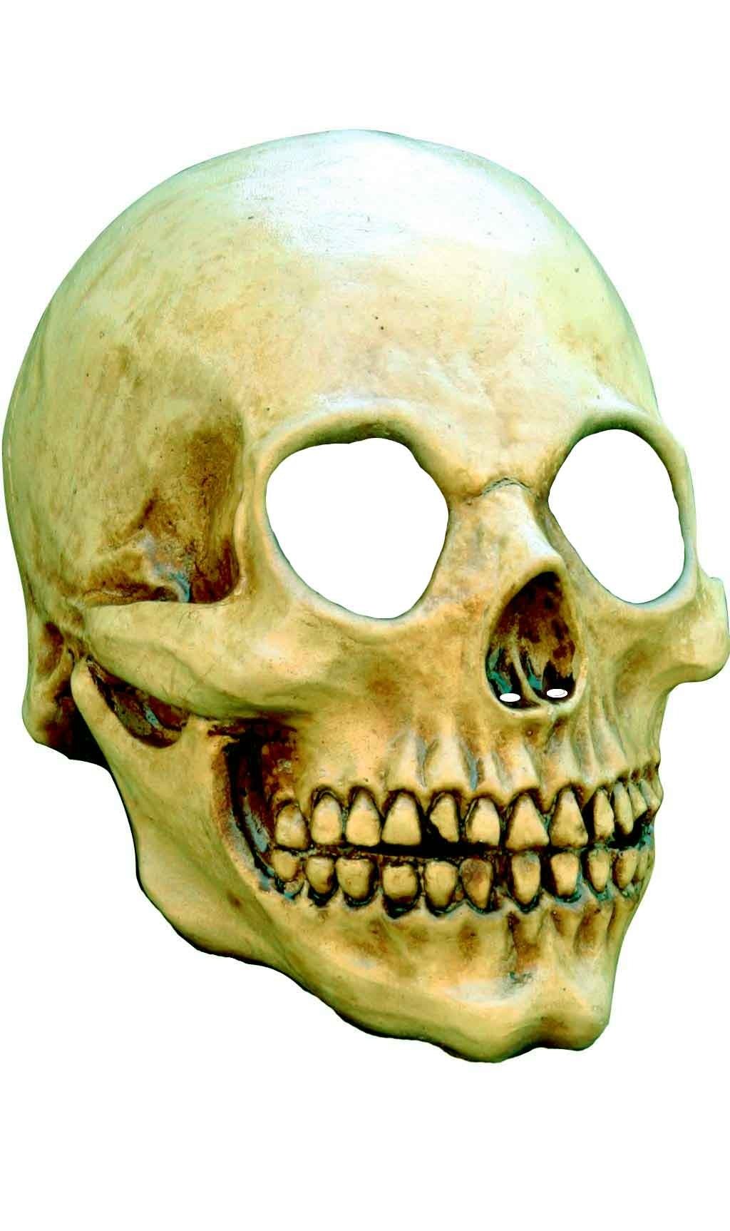 Máscara em latex de Caveira para Homem