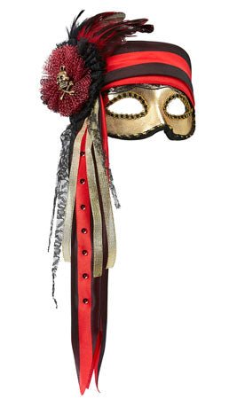 Máscara Veneziana de Pirata