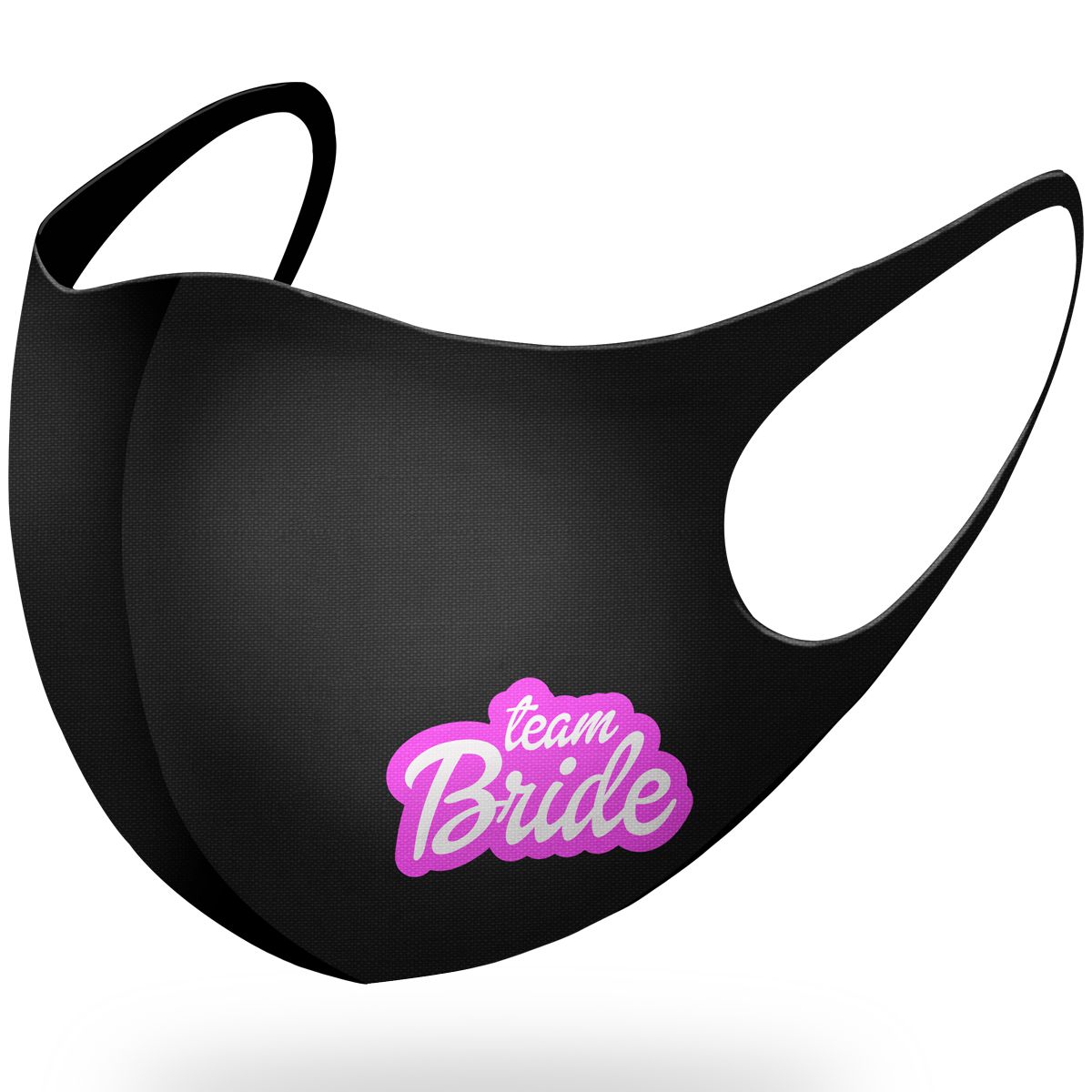 Máscara em Tecido de Despedida Team Bride" para adulto"