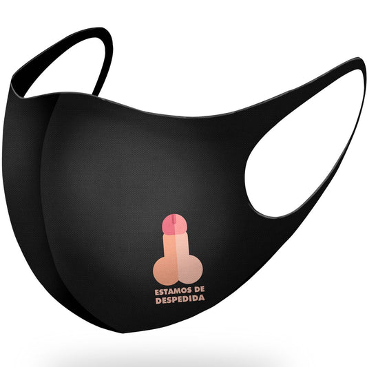 Máscara em Tecido Estamos na Despedida" para adulto"
