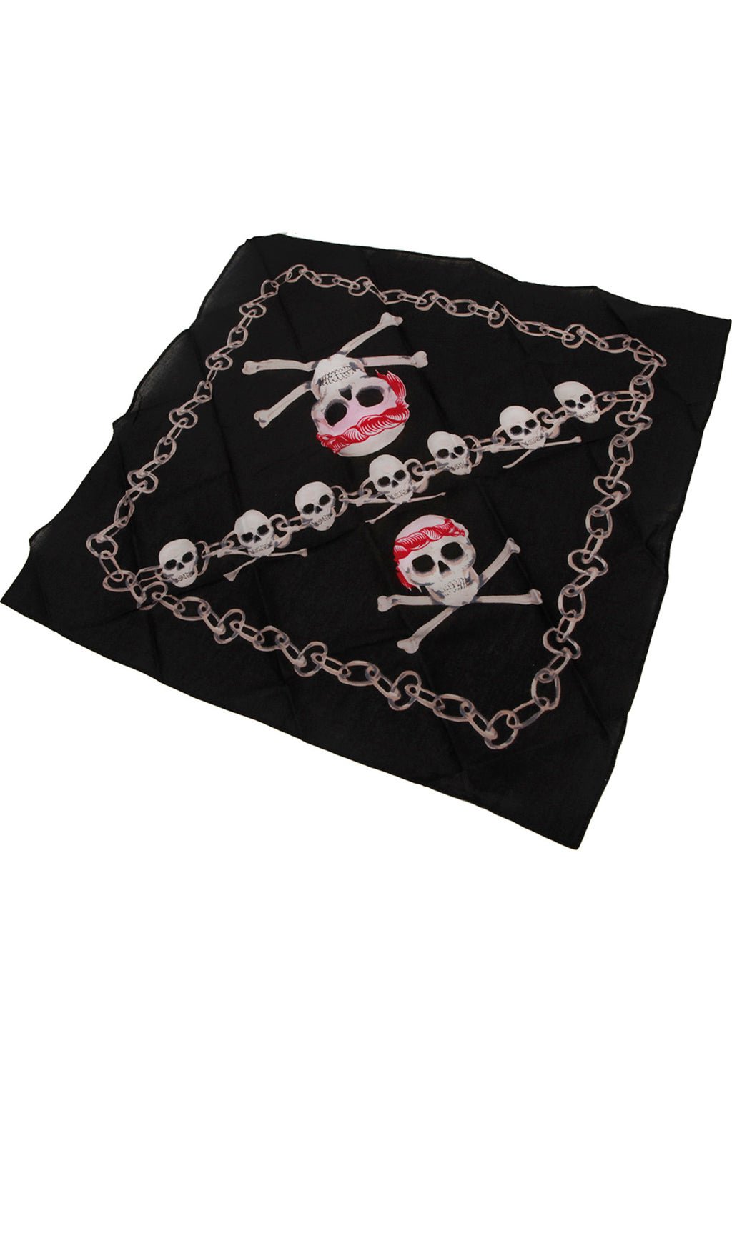 Lenço de Pirata Caveiras
