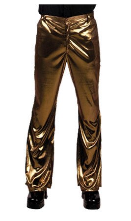 Calças de Disco com Brilho para Homem