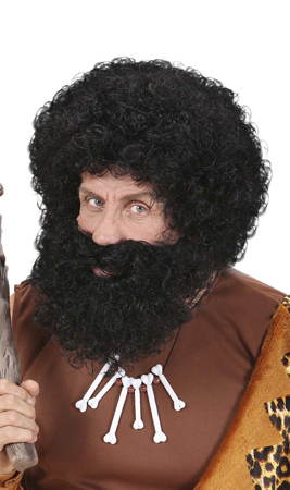 Peruca e Barca Encaracolada Colorida