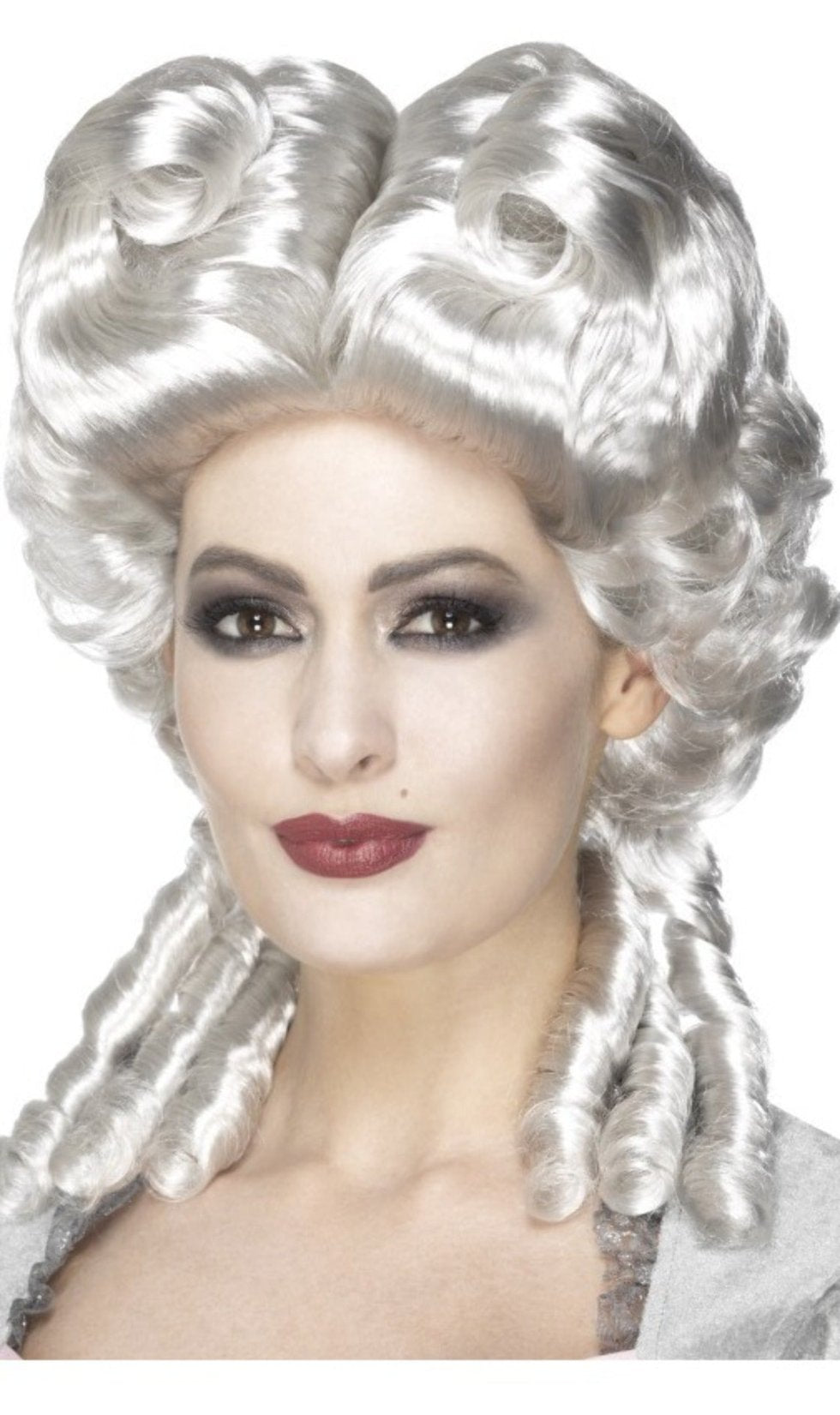 Peruca de Barroca Branca