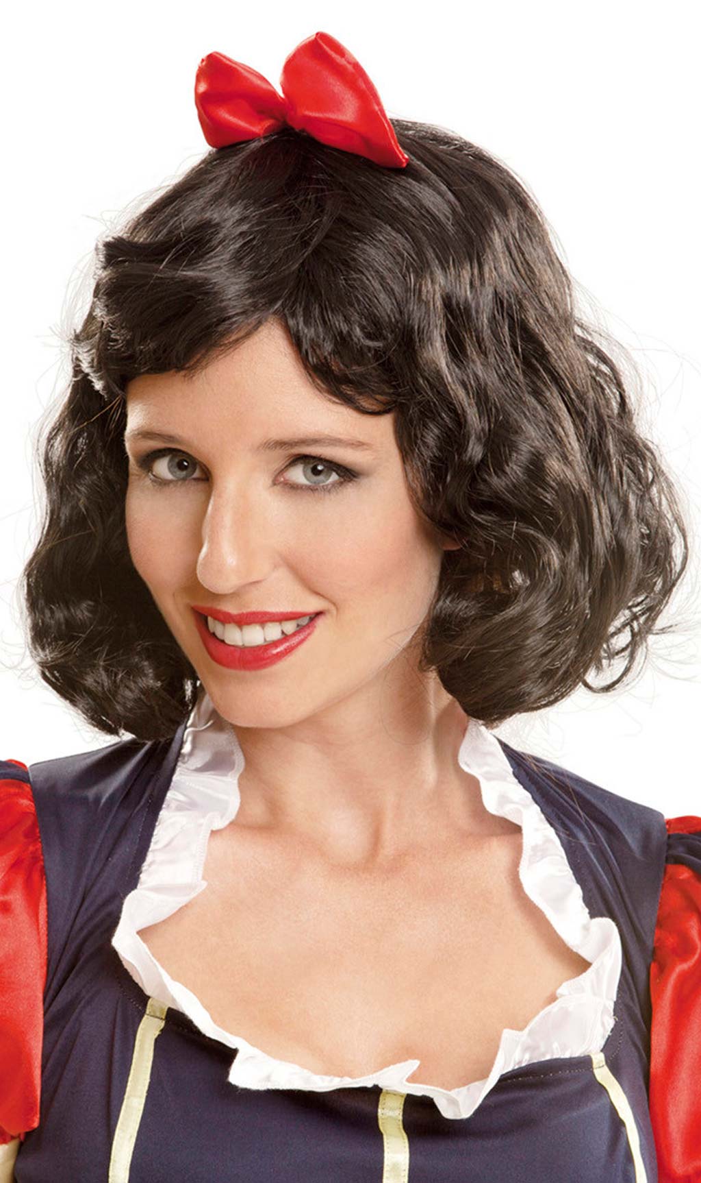 Peruca de Branca de Neve Preta