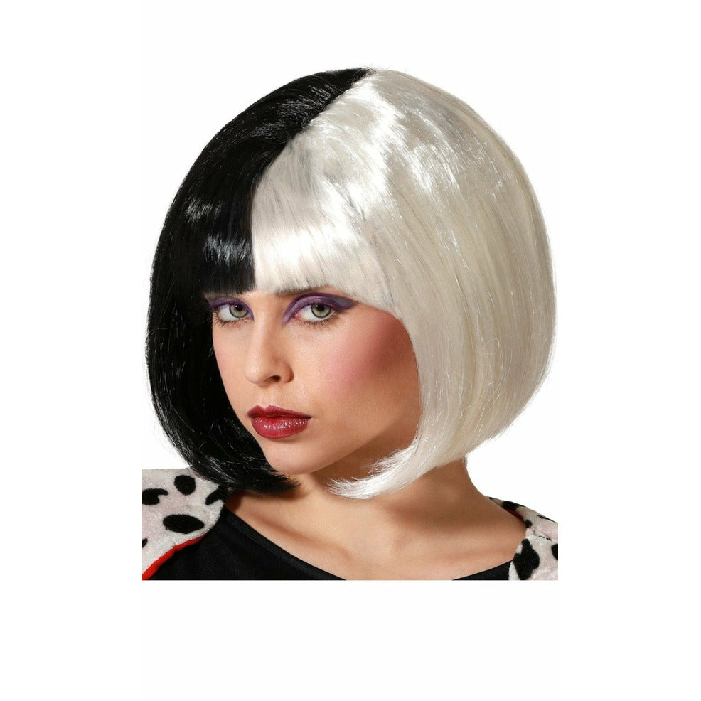 Peluca de Cruella Corta | Don Disfraz