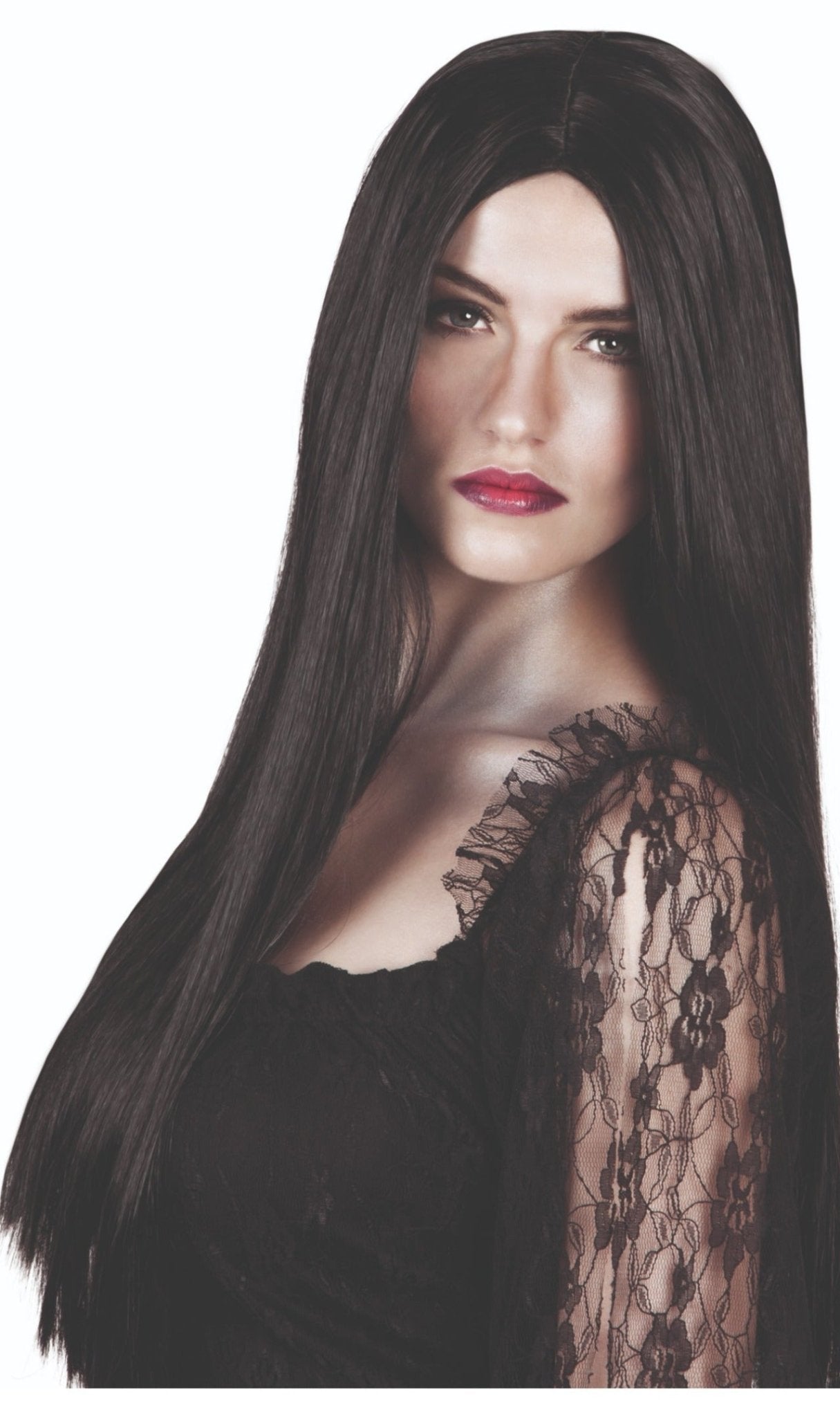 Peruca Comprida Preta