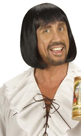 Peruca Medieval para homem