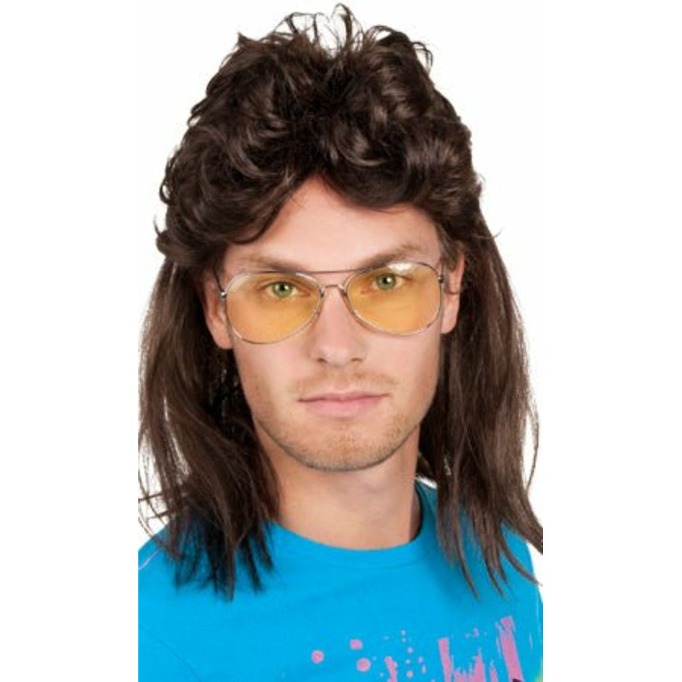 Peluca Mullet Años 80 | Don Disfraz
