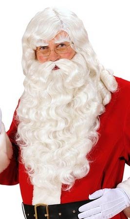 Peruca de Pai Natal Completa