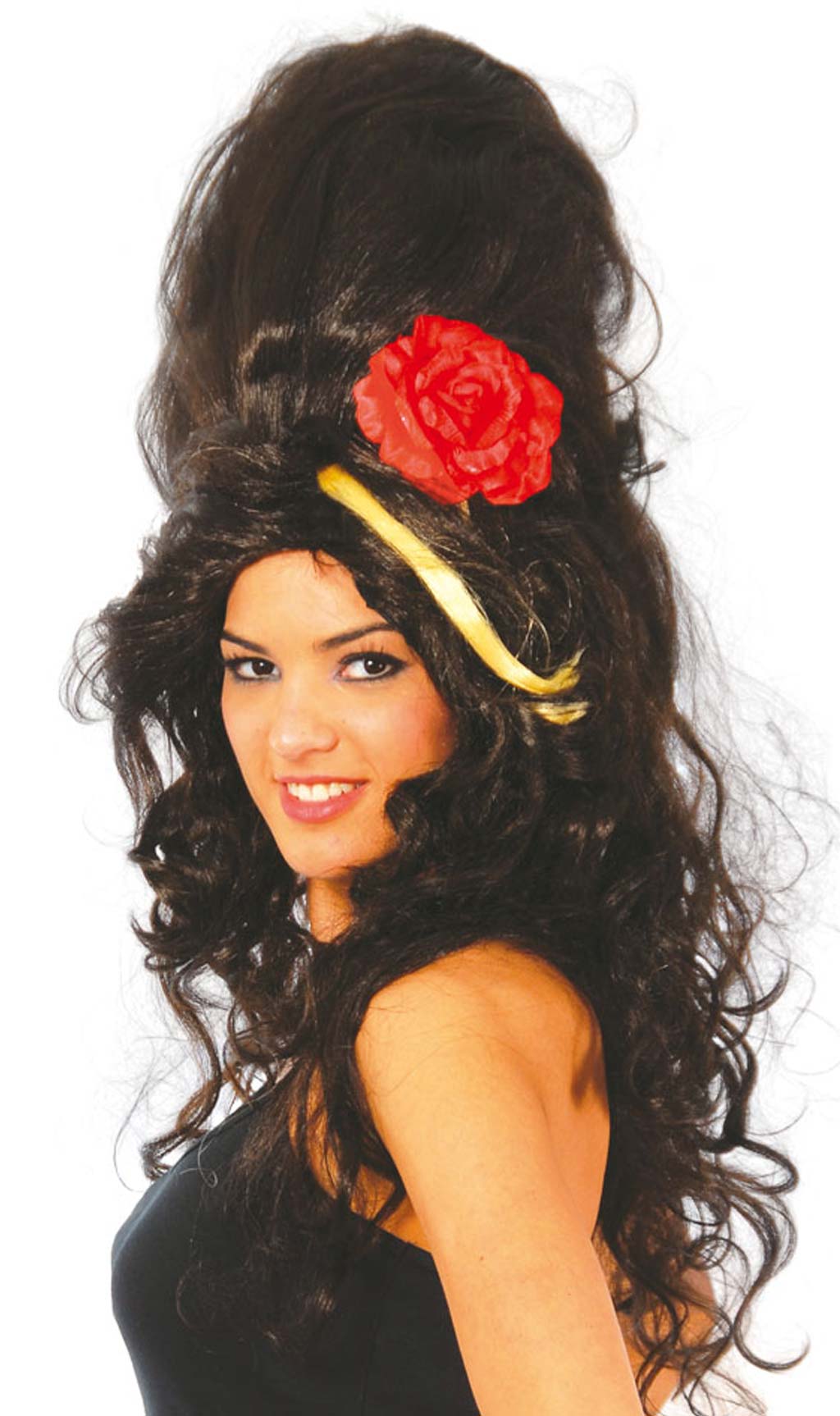 Peruca de Popstar com Topete
