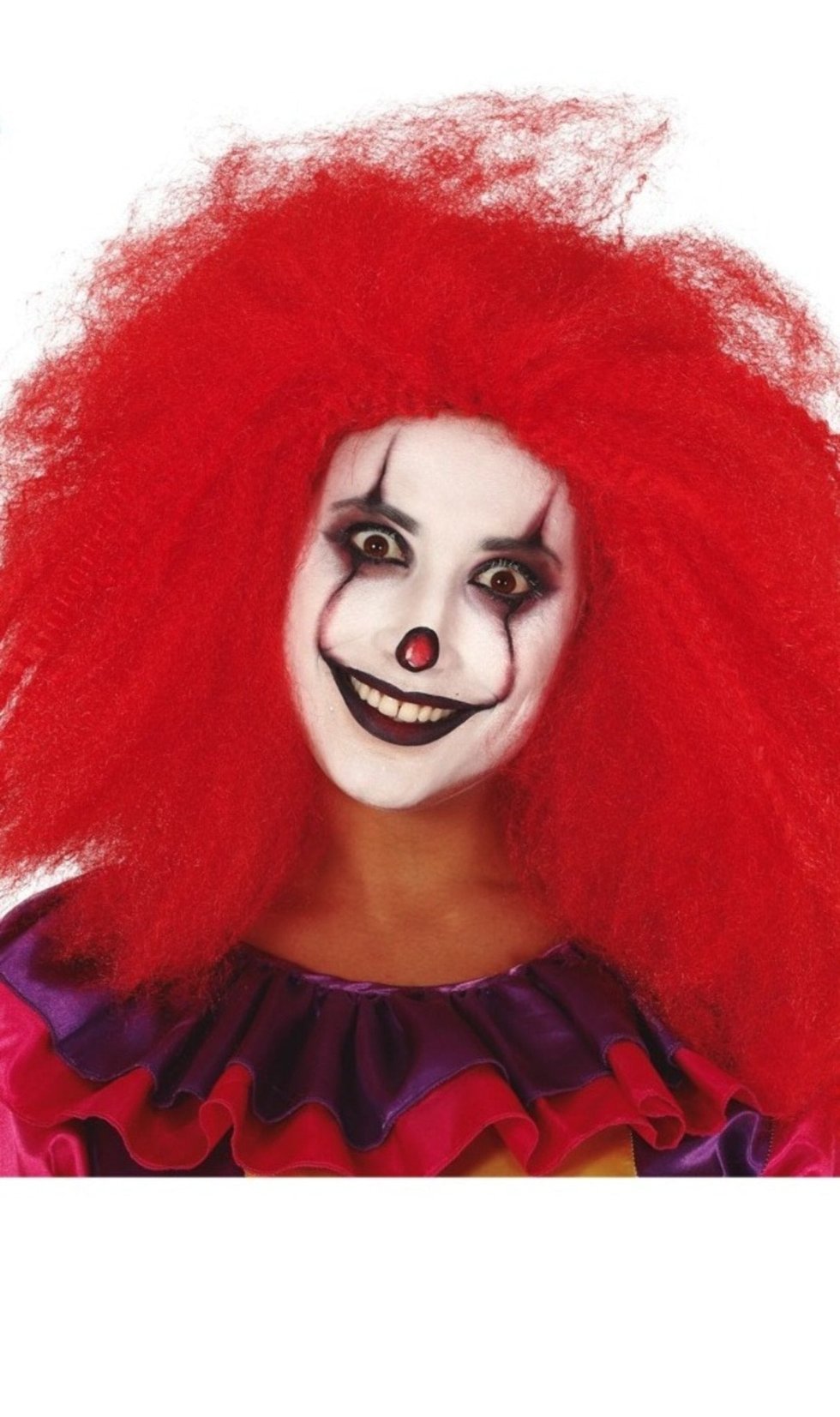 Peruca Vermelha Alvoroçada