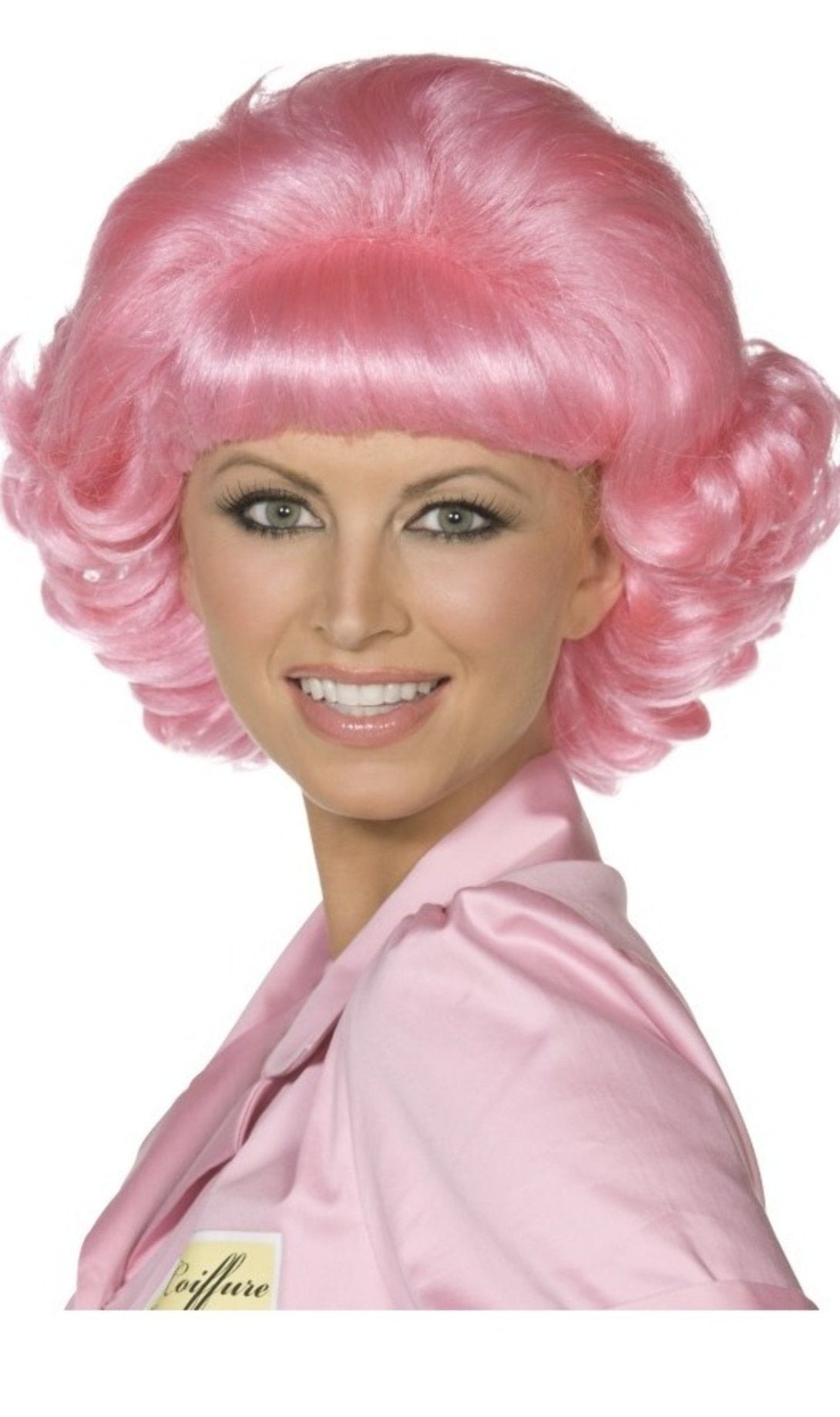Peruca Rosa de Grease