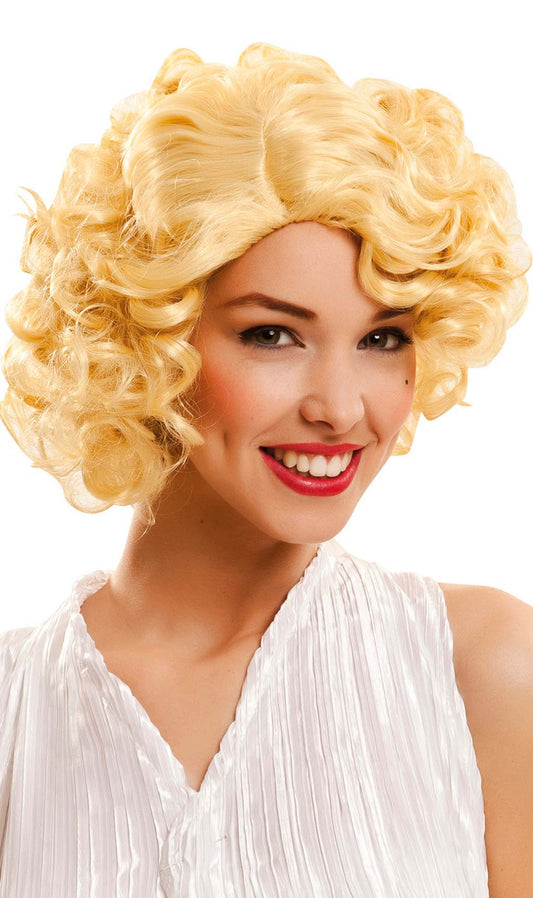 Peruca Loura Curta de Marilyn