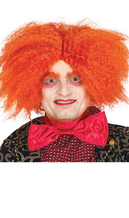 Peruca Chapeleiro Laranja