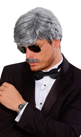 Peruca e Bigode de Playboy