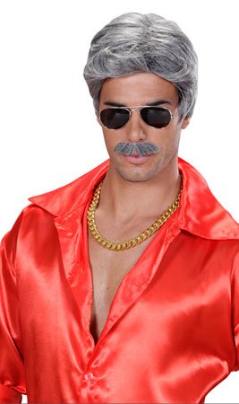 Peruca e Bigode de Playboy