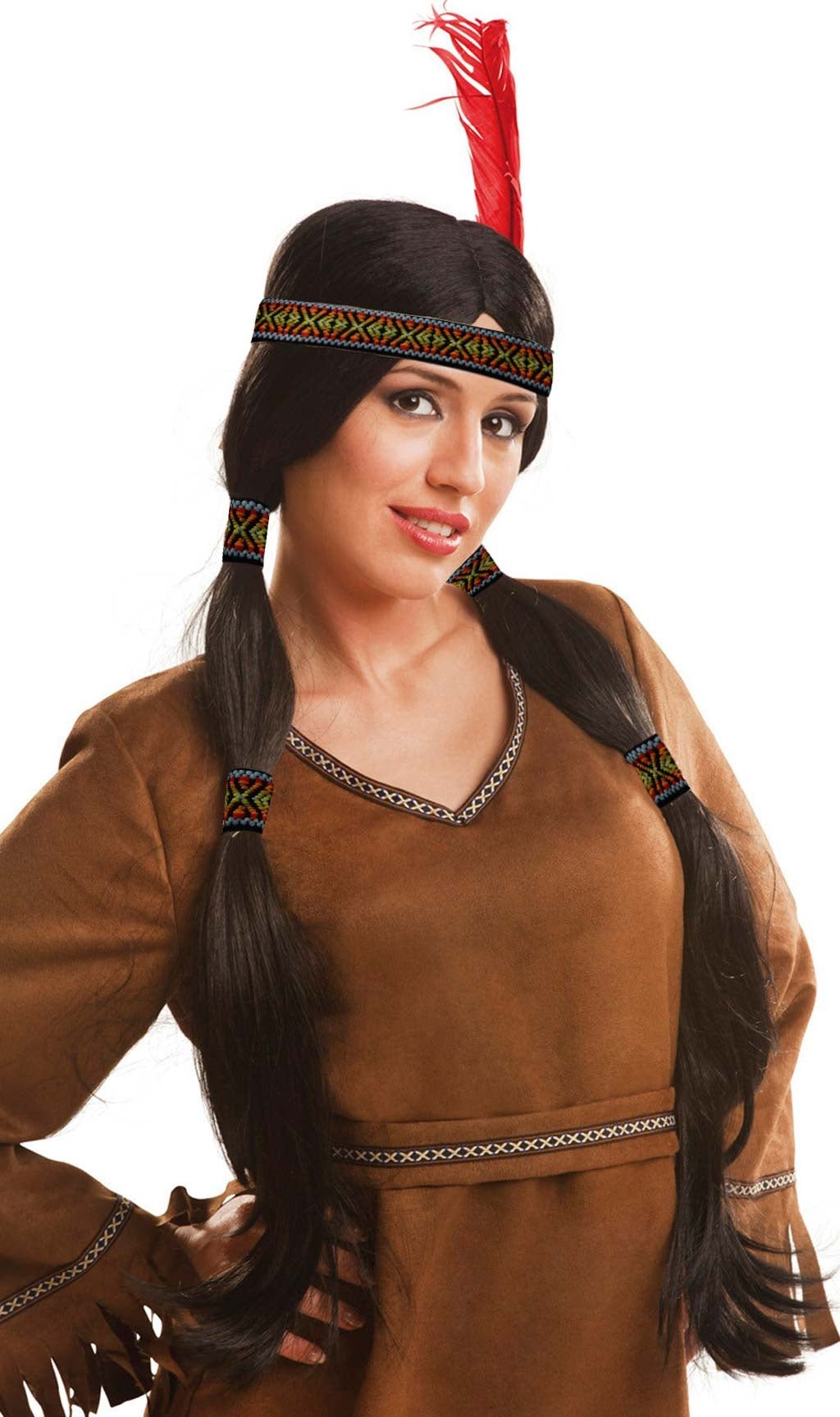 Peruca Índia Pluma