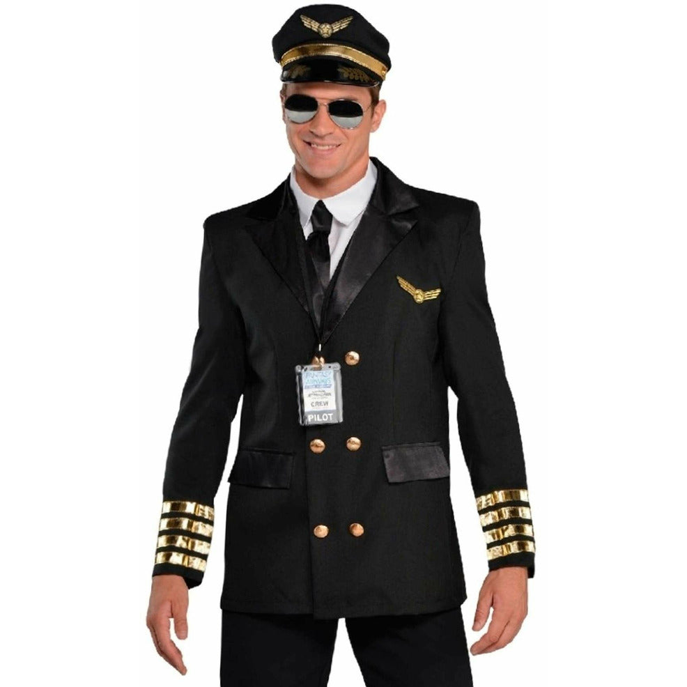 Disfraz de Piloto de Aviación para hombre | Don Disfraz