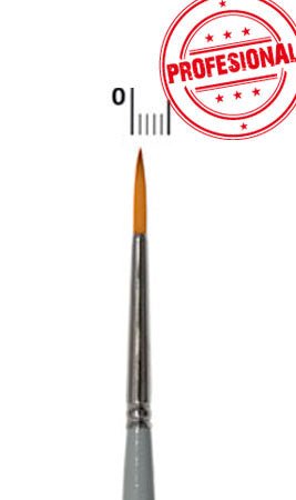 Pincel Plano 2 mm Profissional