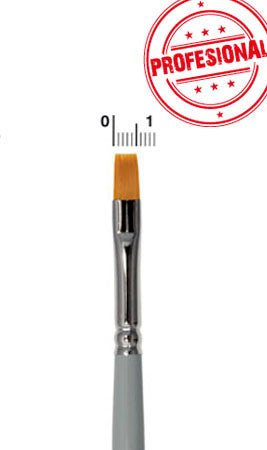 Pincel Plano 6 mm Profissional