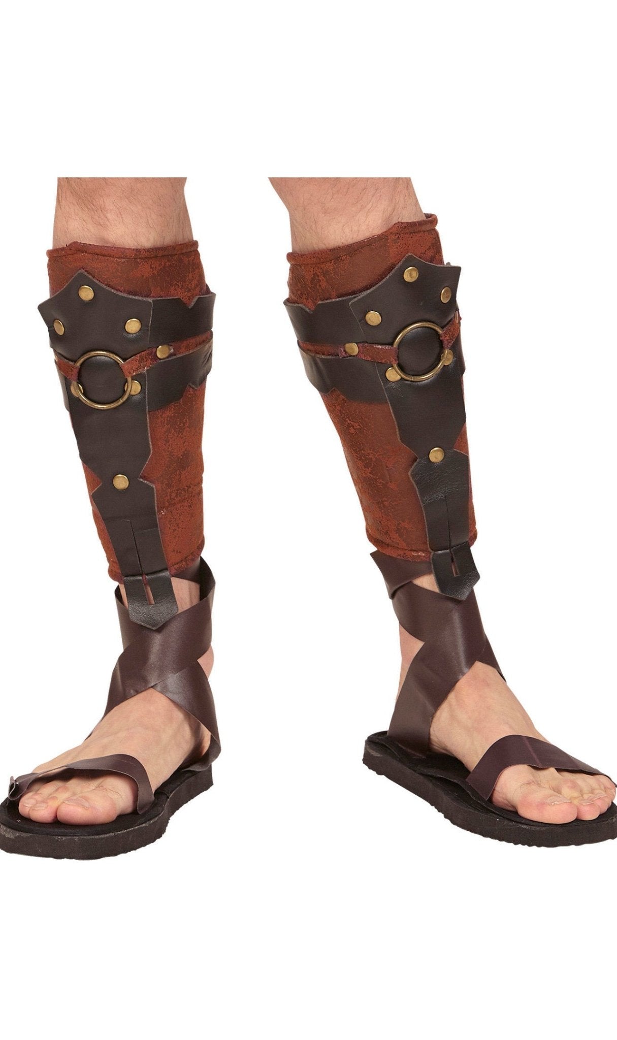 Leggings Romanas em Pele sintética