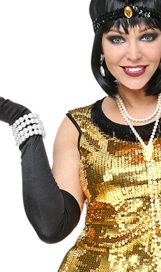 Pulseira de Pérolas Brancas