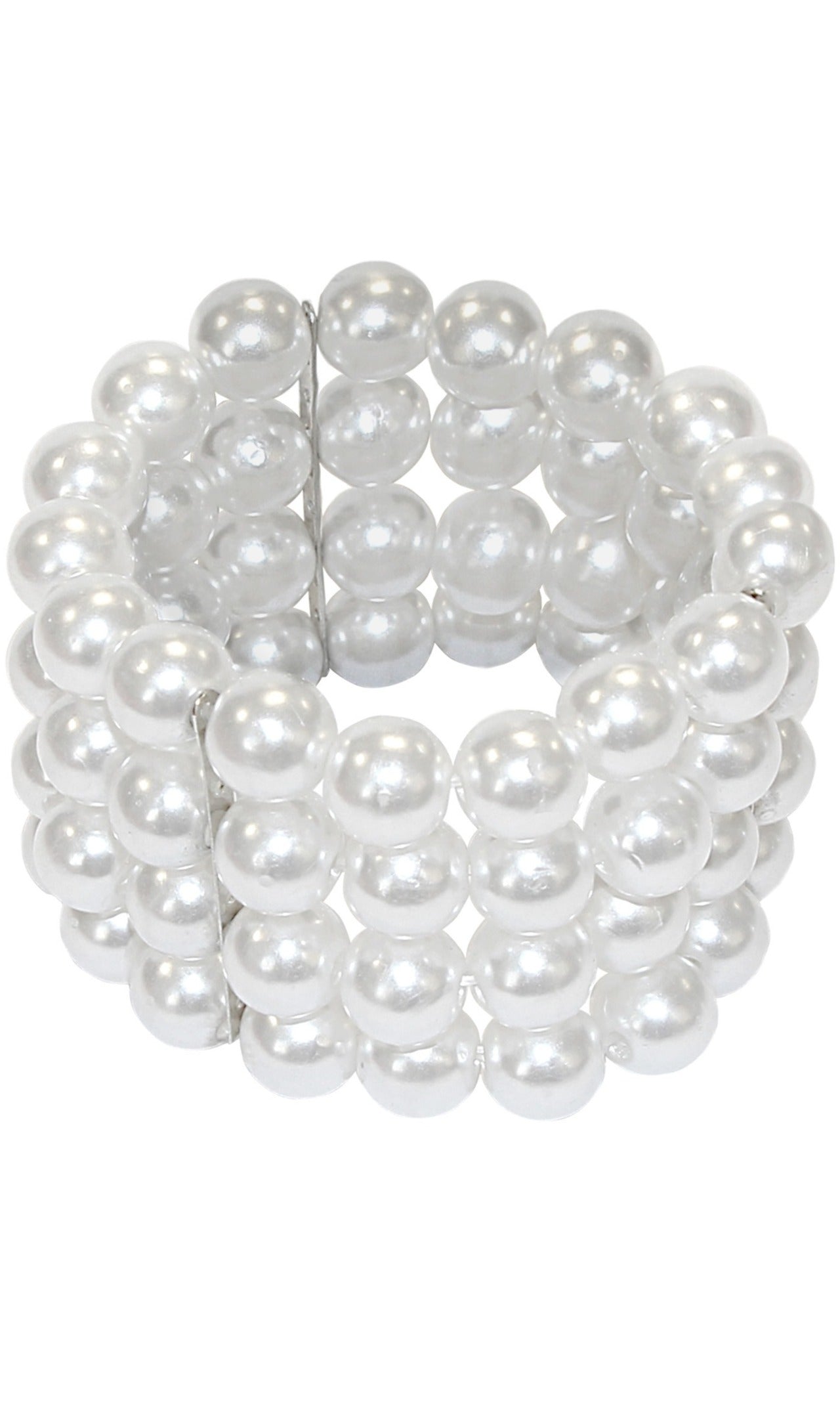 Pulseira de Pérolas Brancas