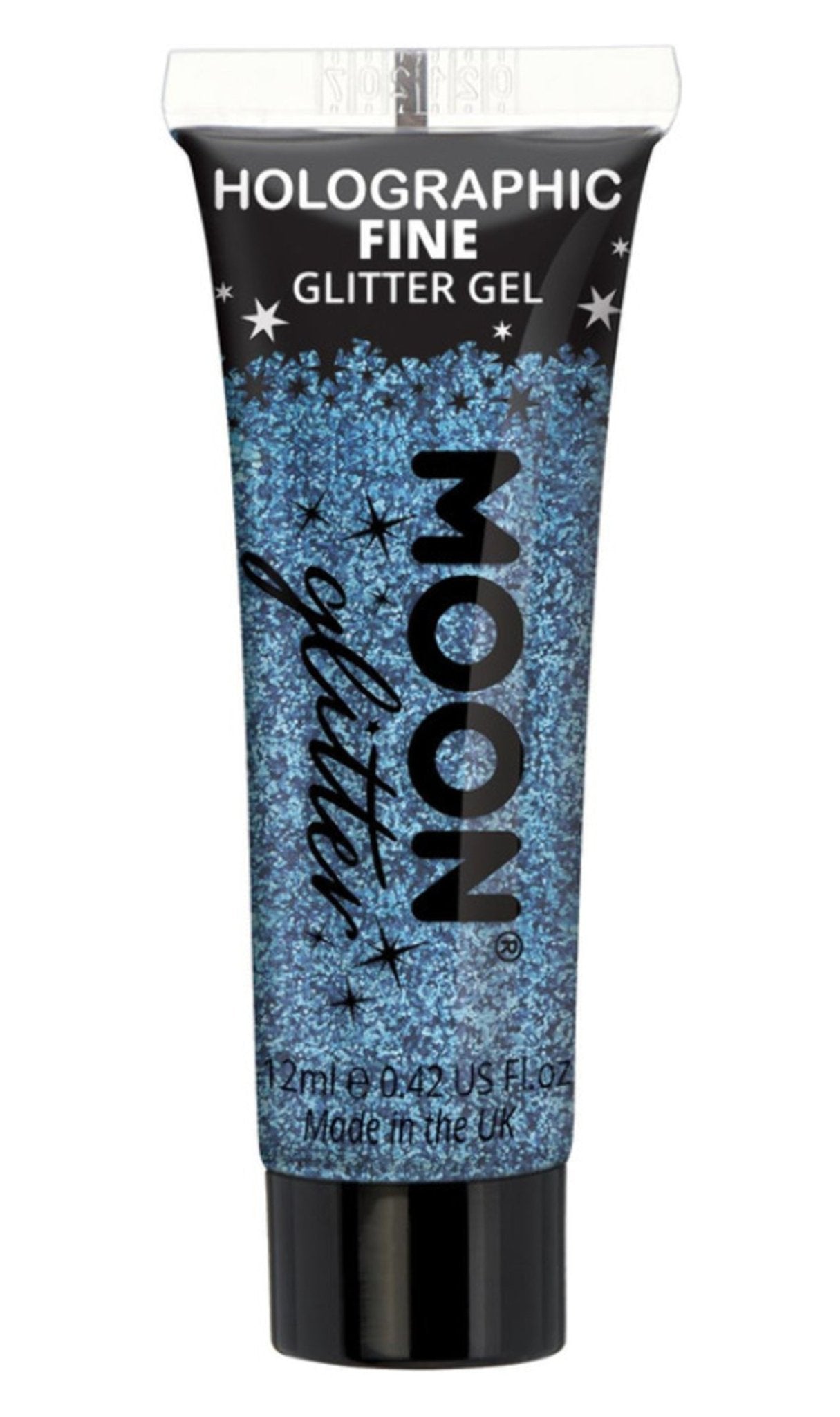 Glitter Azul em Gel Holográfico