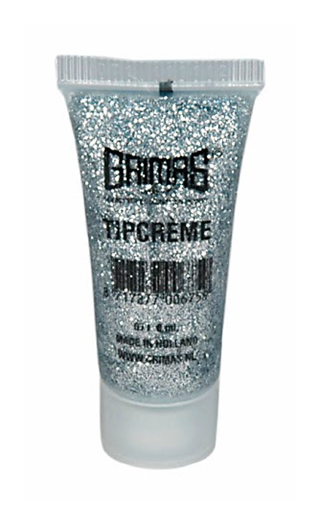 Purpurina em Gel Prateado Profissional