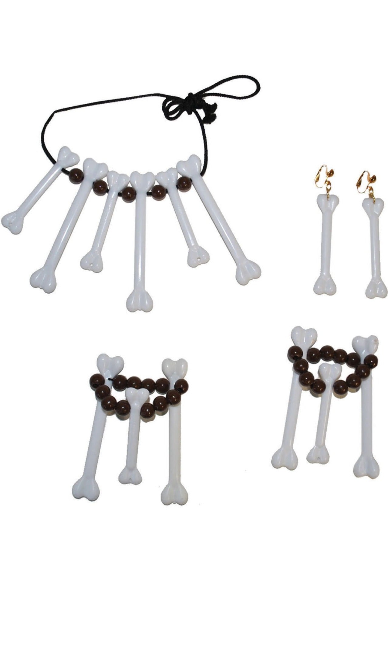 Conjunto de Canibal com Ossos