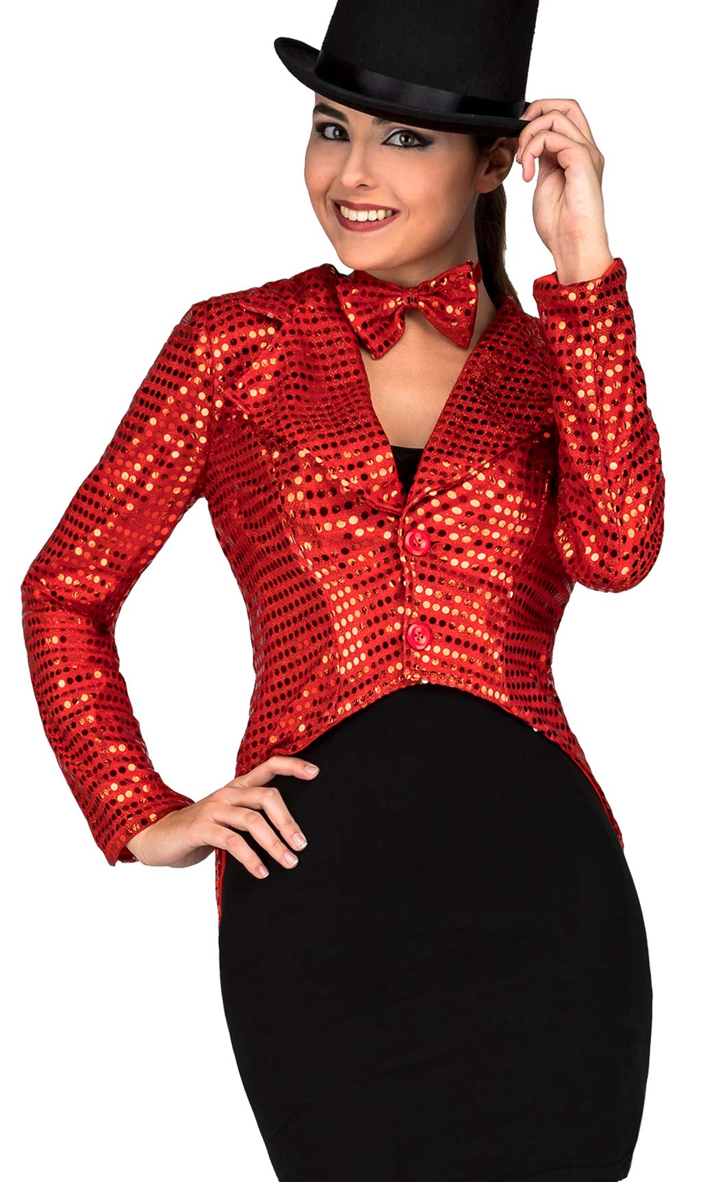 Set de Lantejoulas Vermelho