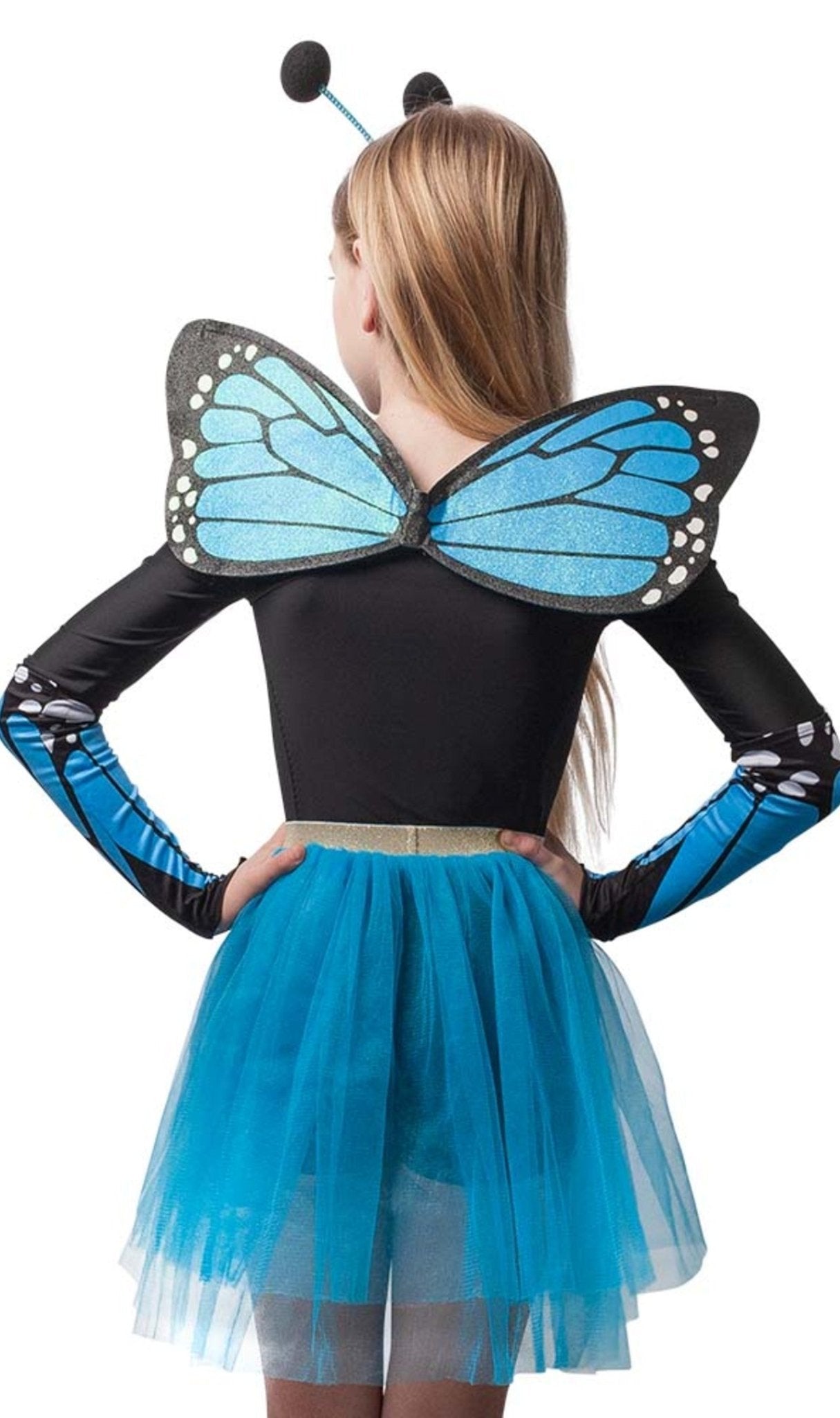Conjunto Borboleta Azul Infantil