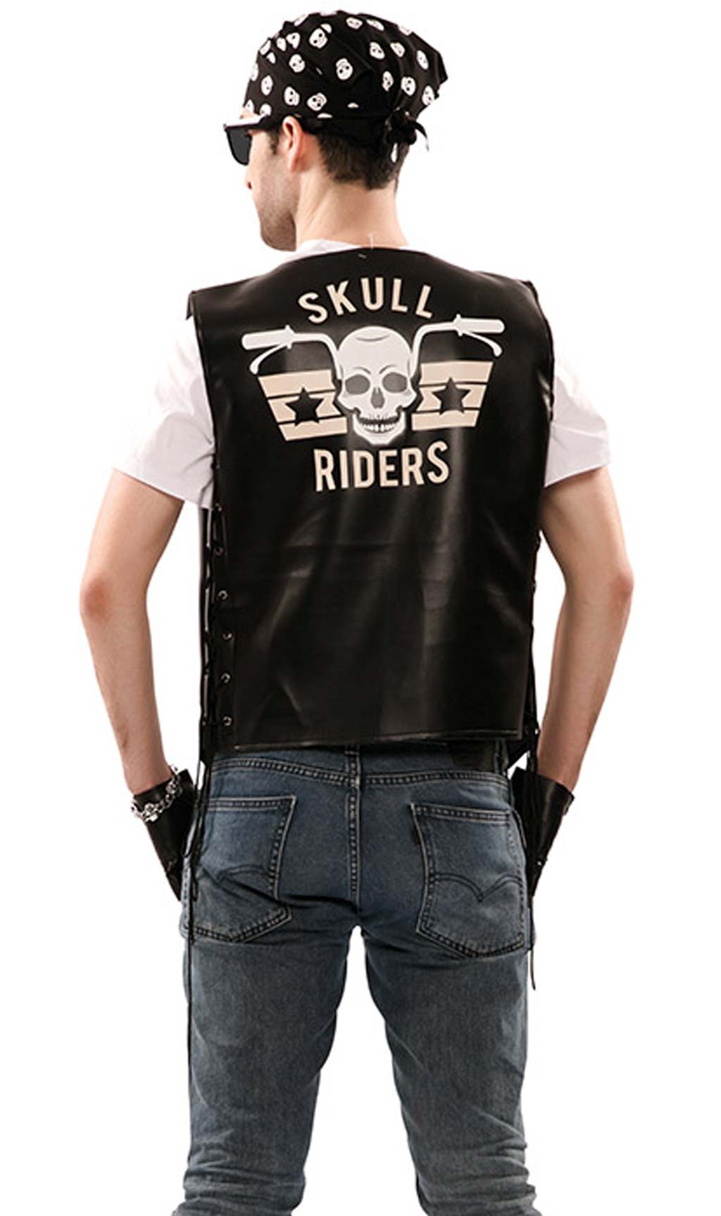 Set de Motard com Caveiras