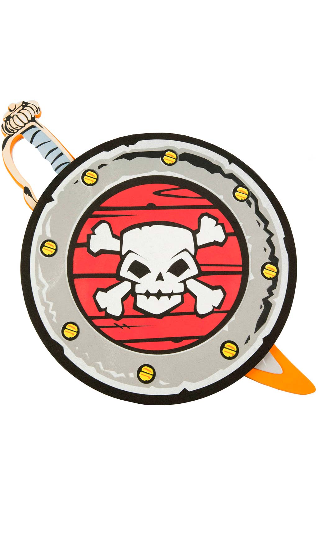 Set de Pirata Caveira em Eva