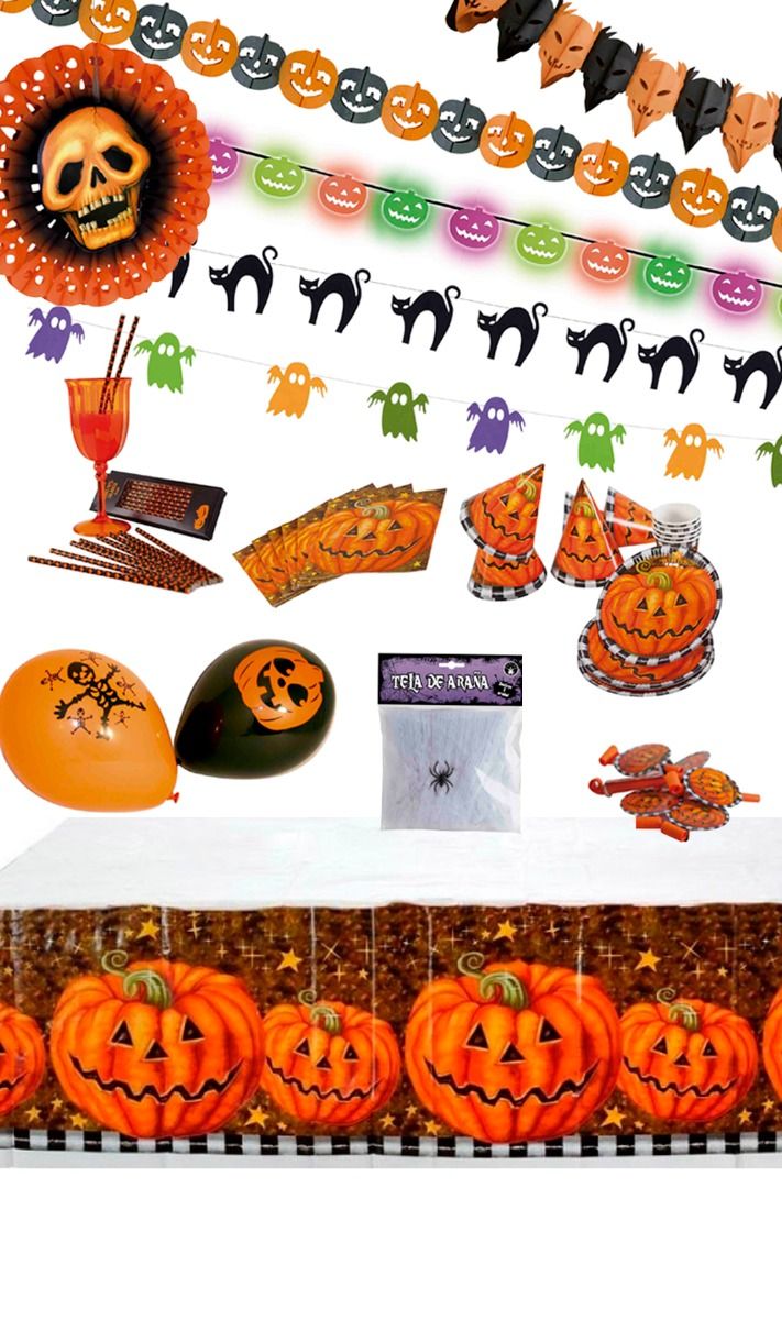 Set de Decoração para Festa de Halloween