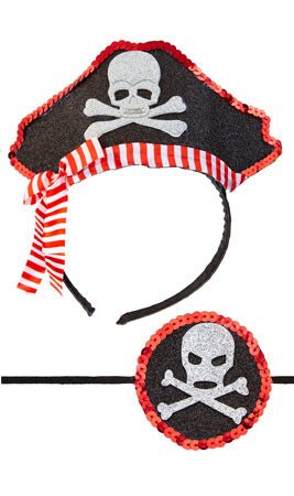 Conjunto de Pirata Caveira