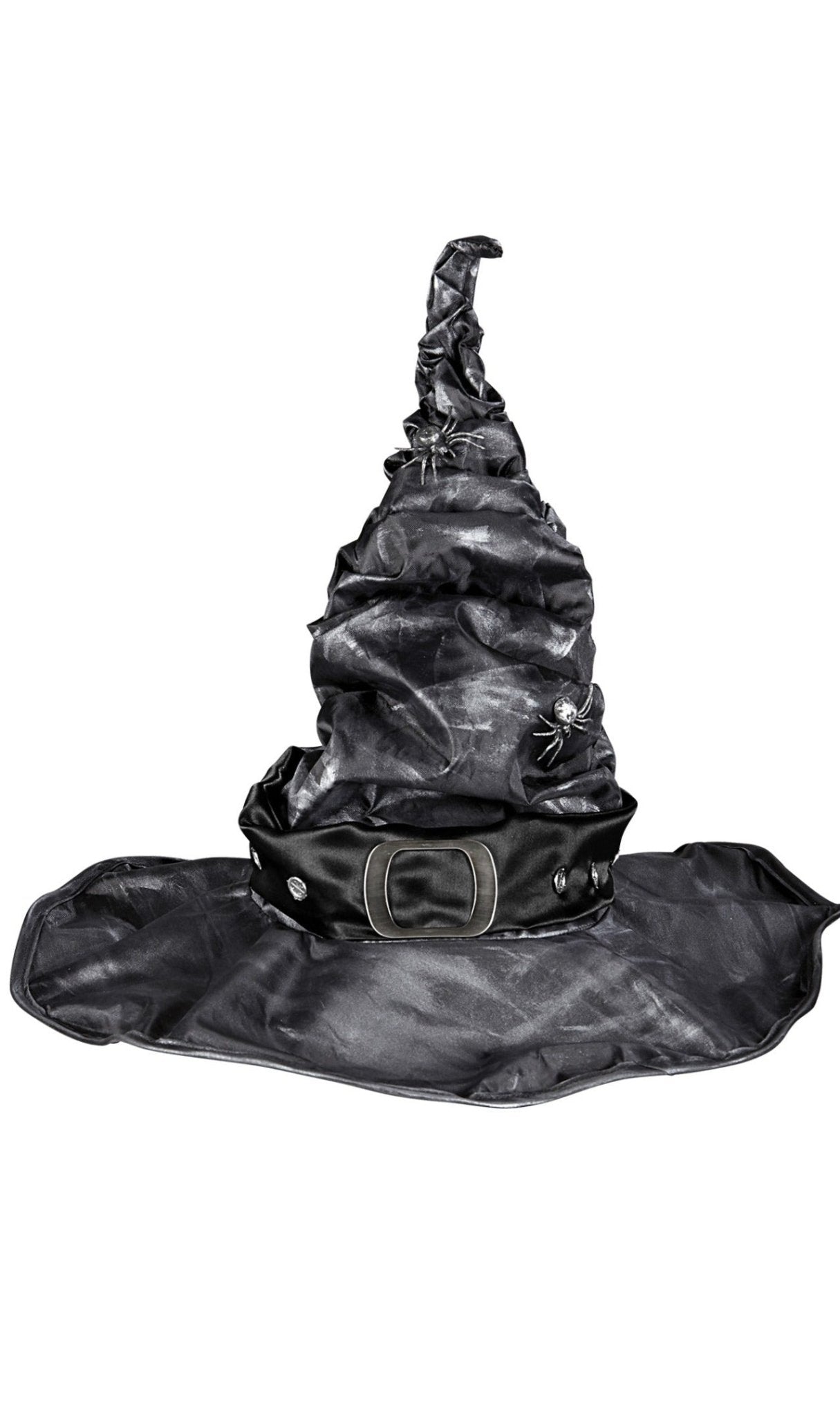 Chapéu de Bruxa com Teias de Aranha