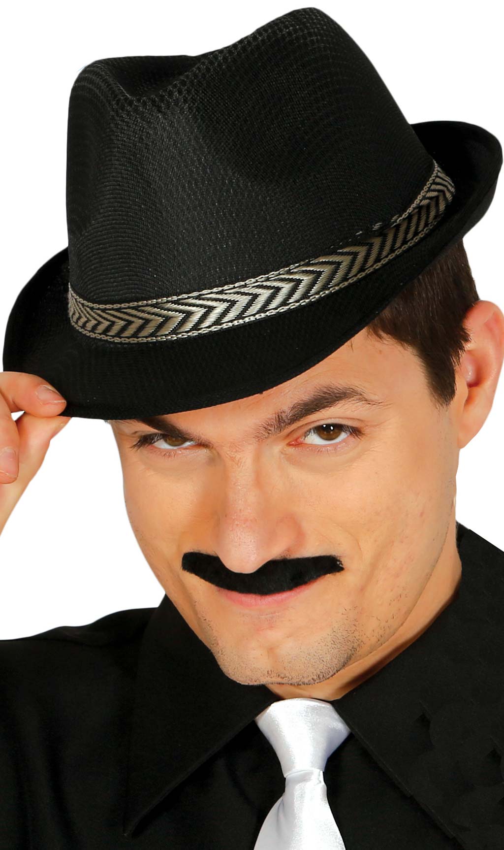 Chapéu de Gangster Preto Eco