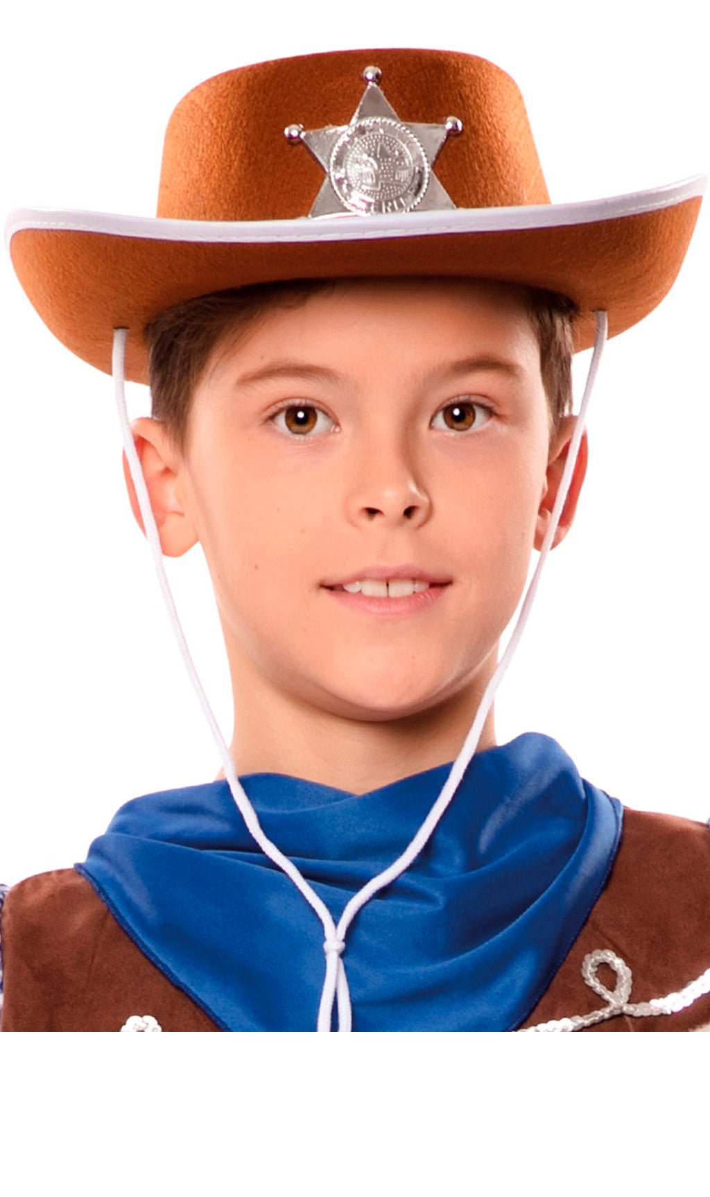 Chapéu de Vaqueiro Marrom infantil