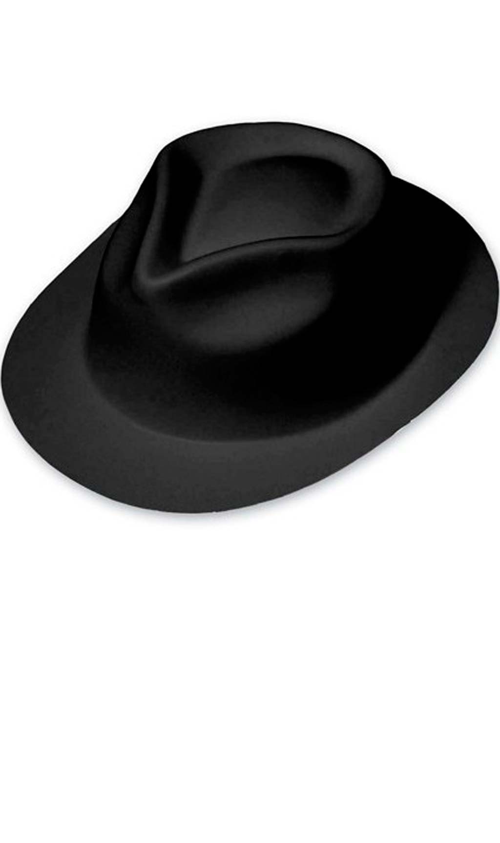 Chapéu de Gangster Preto com Neve para criança