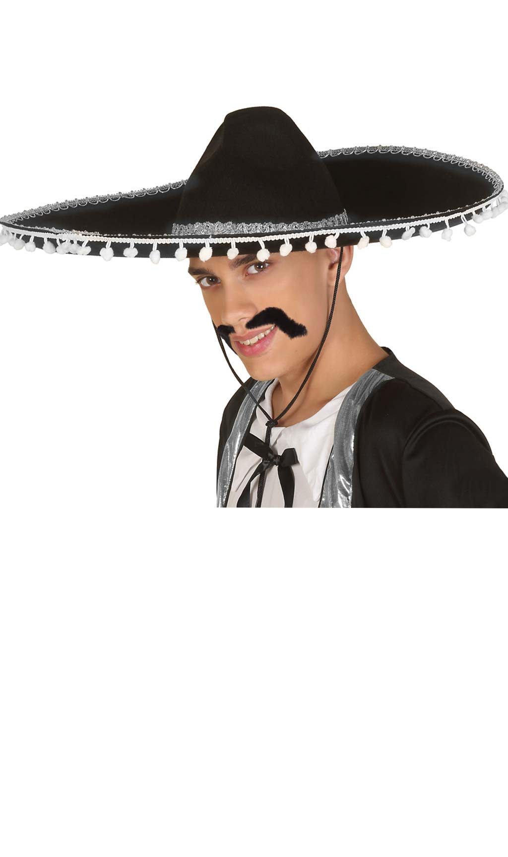 Chapéu de Mariachi com Borlas